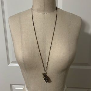 Waxing Poetic Love Elixir Charm on Branded Chain